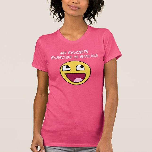 Camiseta Slogan engraçado com CARA IMPRESSIONANTE (Frente)