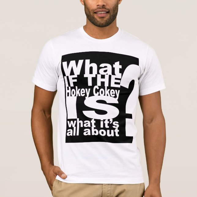 Camiseta Slogan engraçado, Hokey Cokey (Frente)