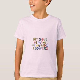 Camiseta Slogan Impresso T-Shirt para Little Explorer
