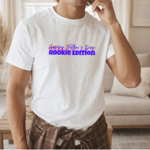 Camiseta Slogan Irônico Dia dos Pais Humor do Primeiro Dia 