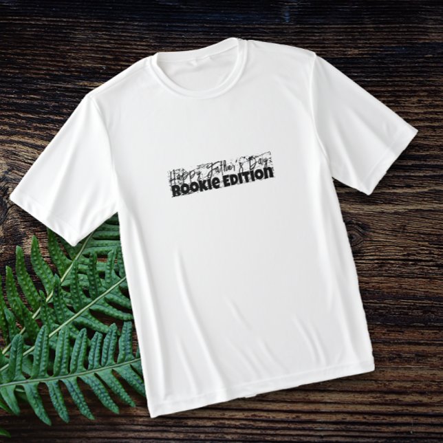 Camiseta Slogan Irônico Novo papai o Humor do Primeiro Dia  (Criador carregado)