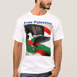 Camiseta Slogan livre da Palestina - T-shirt