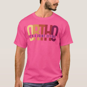 Camiseta Slogan Ortopedista Engraçado Osso Humor Ortopedist