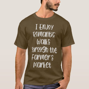 Camiseta Slogan Vegetariano Engraçado