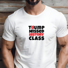 Camiseta Slogan vermelho negro do protesto anti-trump