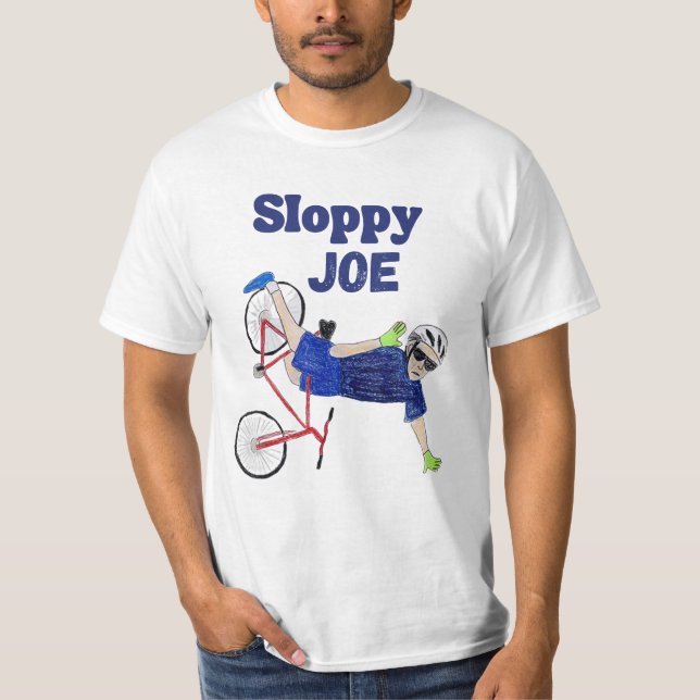 Camiseta Sloppy Joe Tee Running The Country Is Like Riding  (Frente)