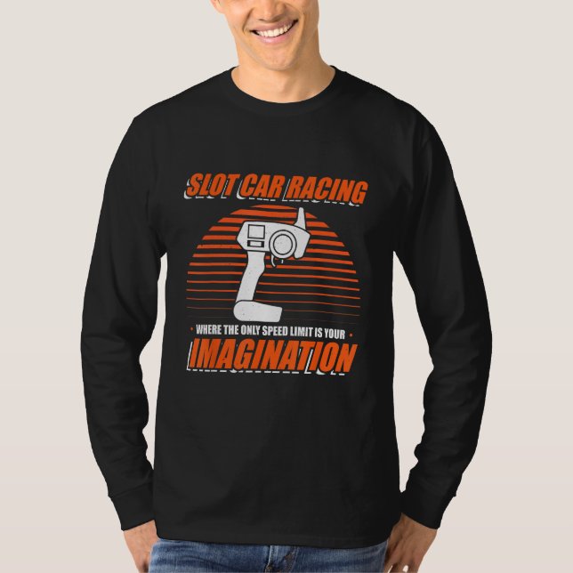 Camiseta Slot Car Racing Slot Car Racers Slot Car Racing En (Frente)
