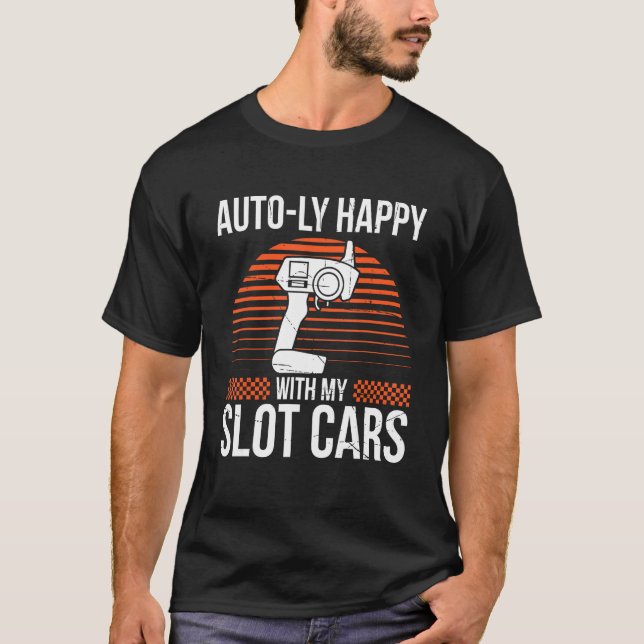 Camiseta Slot Car Racing Slot Car Racers Slot Car Racing En (Frente)