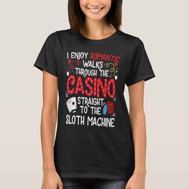 Camiseta Slot Machine Gambling (Frente)