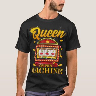 Camiseta Slot Machine Queen! Engraçado Vegas Gambling