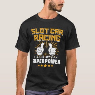 Camiseta Slot Racing Controller Race Track Car