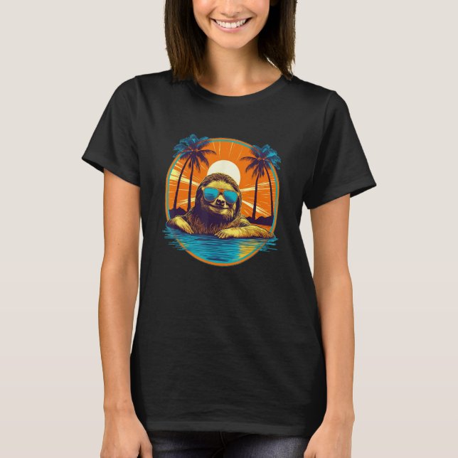 Camiseta Sloth   Animal Men Women Kids 11 (Frente)