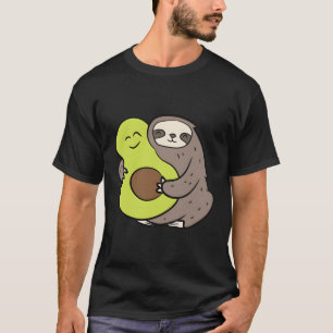 Camiseta Sloth com Avocado Vegan Sloth Avocado