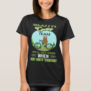 Camiseta Sloth Cycling Team Sloth Bicycle Team Sloth Sloth