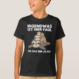 Camiseta Sloth Engraçado Dizendo Lama Relaxada