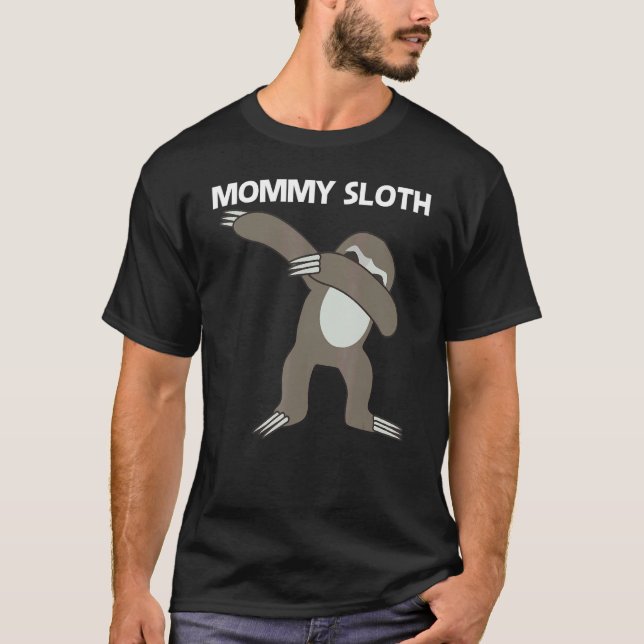 Camiseta Sloth For Women Mãe Tropical RainForest Animal (Frente)