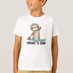 Camiseta Sloth, o que a equipe do SUP está remando em pregu
