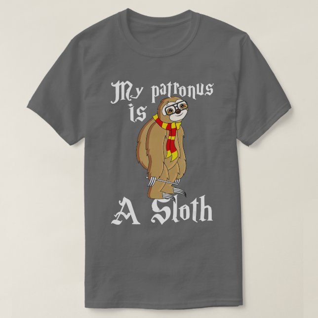 Camiseta Sloth Pictures Patronus Charm Sloth Stuffed Animal (Frente do Design)