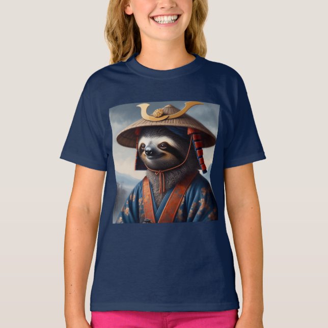 Camiseta Sloth Samurai (Frente)