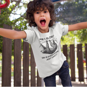 Camiseta Sloth, sou lento?