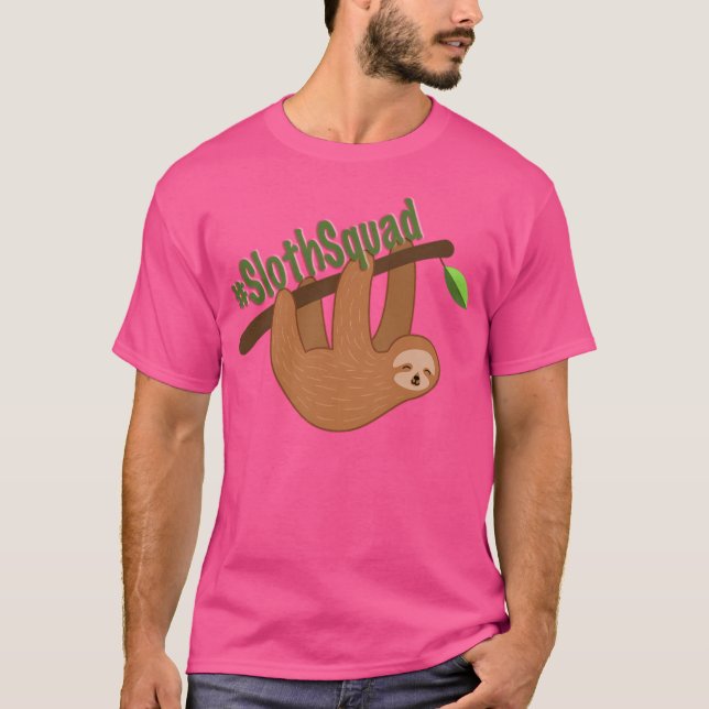 Camiseta Sloth Squad (Frente)