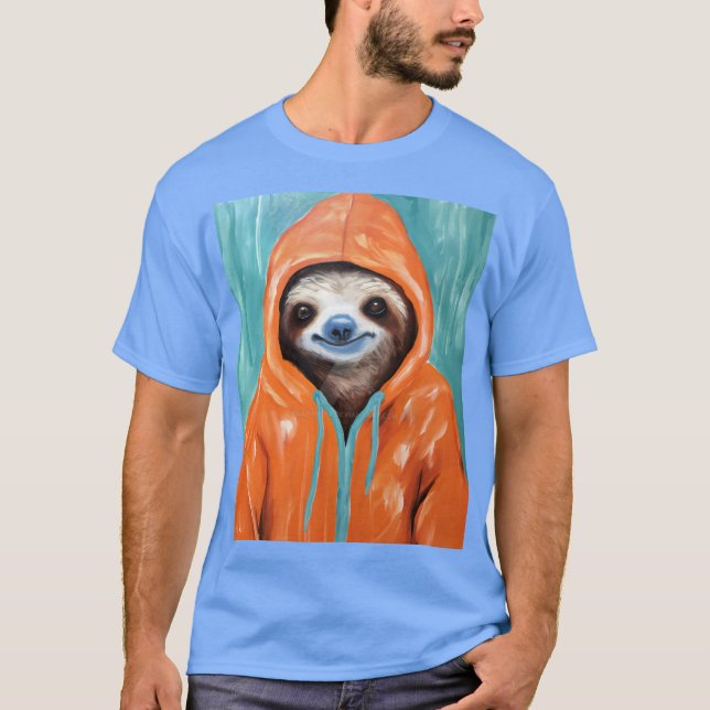 Camiseta Sloth the rain (Frente)