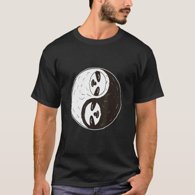 Camiseta Sloth Yin Yang (Frente)