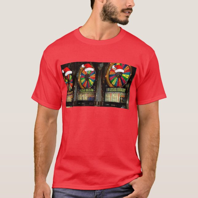 Camiseta Slots de Natal de Las Vegas (Frente)