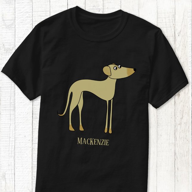Camiseta Sloughi Dog (Sloughi Saluki personalized name dog lover t-shirt)