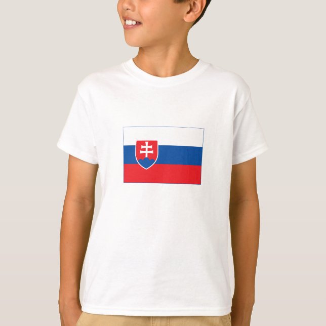 Camiseta Slovakia Flag (Frente)
