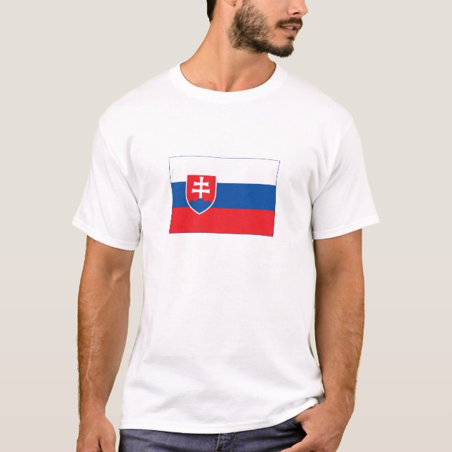Camiseta Slovakia Flag (Frente)