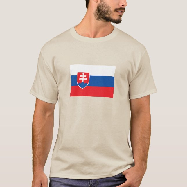 Camiseta Slovakia Flag (Frente)
