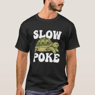 Camiseta Slow Poke para todo o ventilador da tartaruga