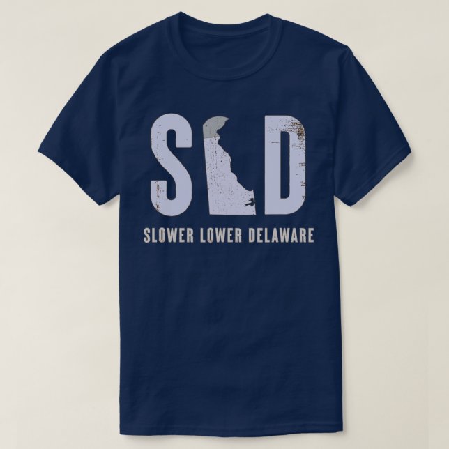 Camiseta Slower Lower Delaware  (Frente do Design)