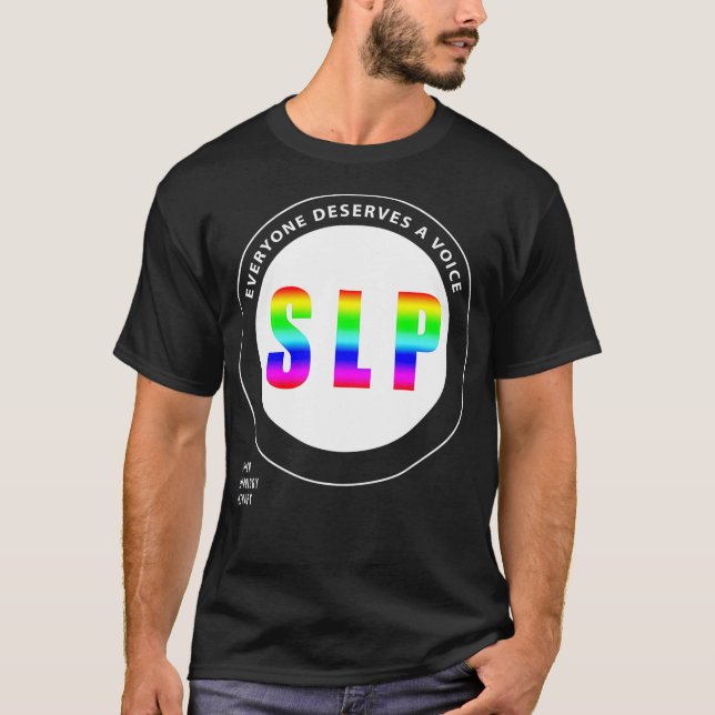 Camiseta SLP Shirt Speech Language Pathologist Speech Thera (Frente)