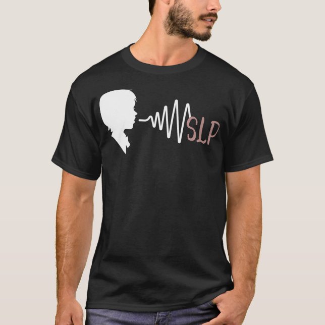 Camiseta SLP Speech Language Pathology Therapy Pathologist  (Frente)