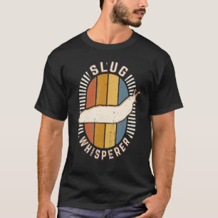 Camiseta Slug Whisperer Vintage Retro Animal Love clássico
