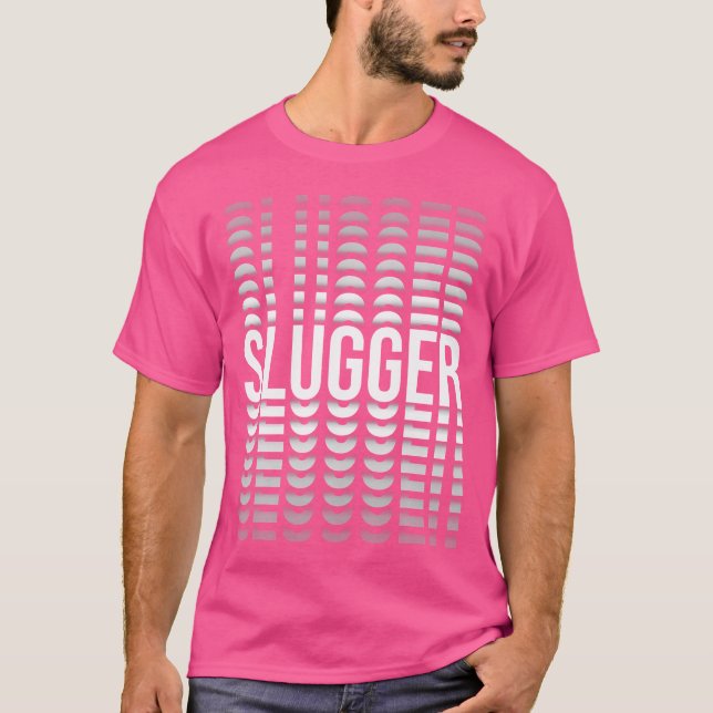 Camiseta Slugger 3D Ilusão Óptica Selvagem (Frente)