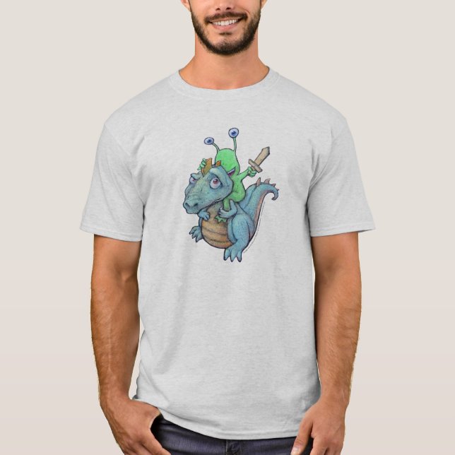 Camiseta Sluggo e o Steed relutante (Frente)