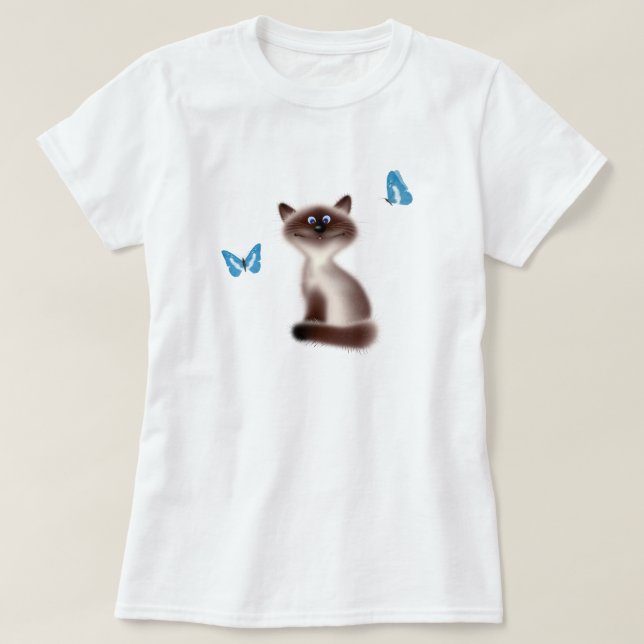 Camiseta Sly Cat (Frente do Design)