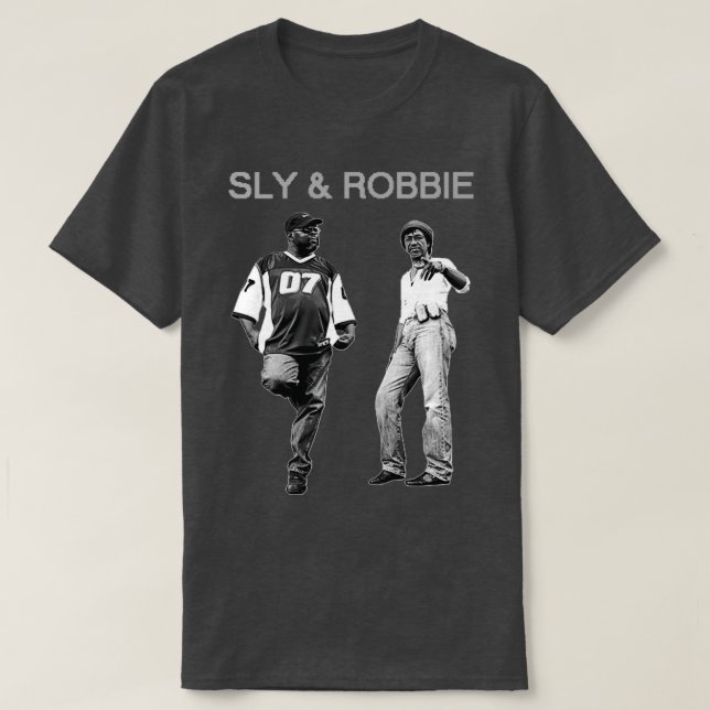 Camiseta Sly e Robbie (Frente do Design)