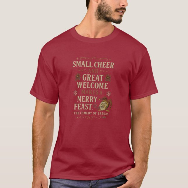 Camiseta Small Cheer and Great Welcome  (Frente)
