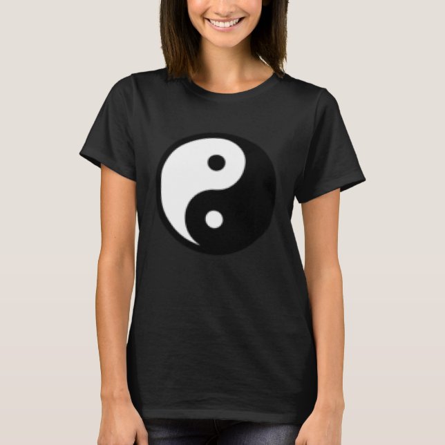 Camiseta Small Yin Yang, Tai chi, Qi gong, polarity, dualit (Frente)