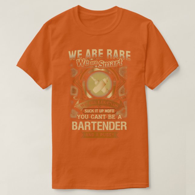 Camiseta Smart Bartender (Frente do Design)
