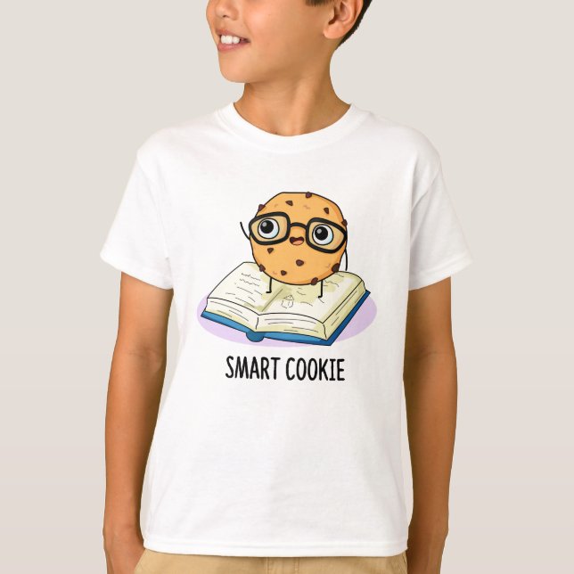 Camiseta Smart Cookie Funny Snack Pun (Frente)