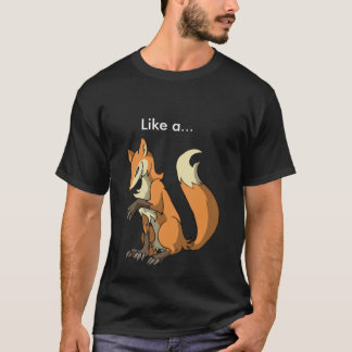 Camiseta Smart gosta de uma raposa