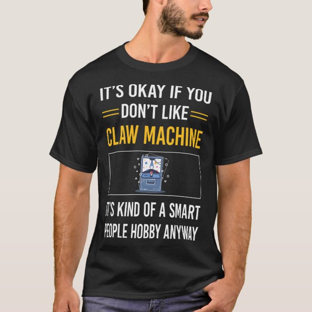 Camiseta Smart Pessoas Claw Machine (Frente)