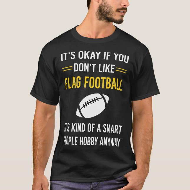 Camiseta Smart Pessoas Flag Futebol (Frente)