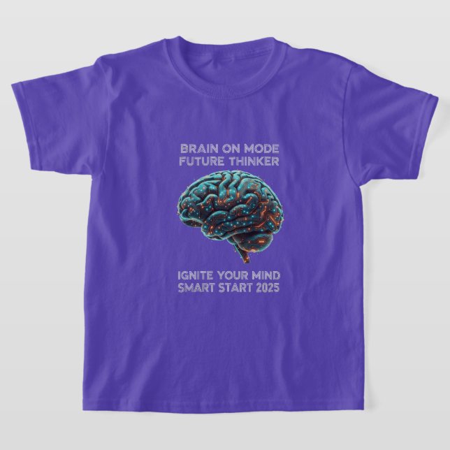Camiseta  Smart Start 2025 "Ignite Your Mind" Kids School (Postura )