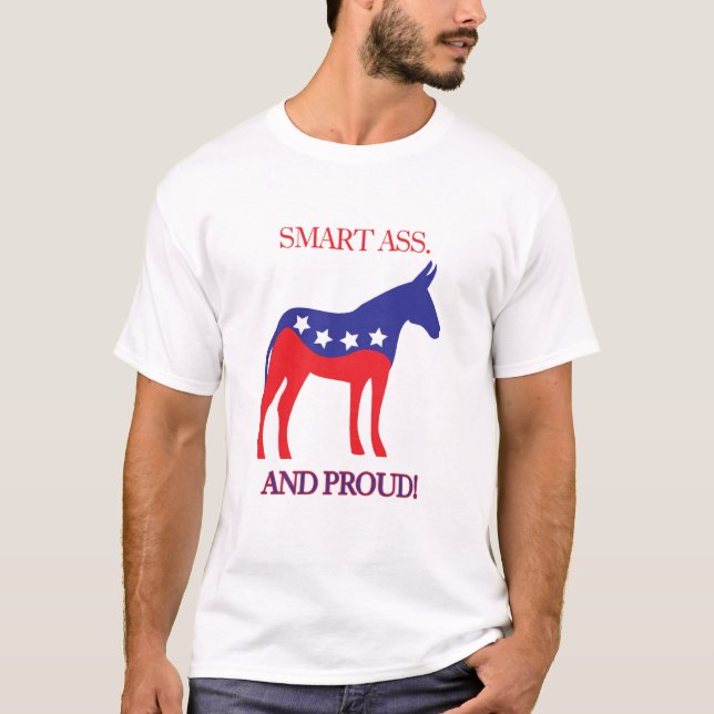 Camiseta smartassandproud (Frente)